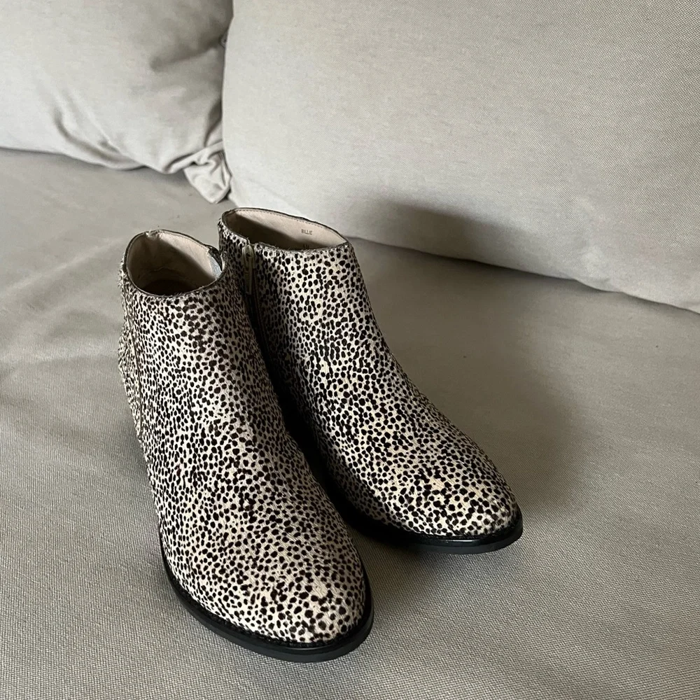 Matisse fur leather ankle boots - Picture 6 of 9